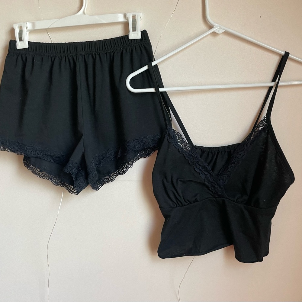 Black Pajama Set